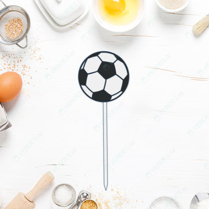 Cake topper - Soccer ball