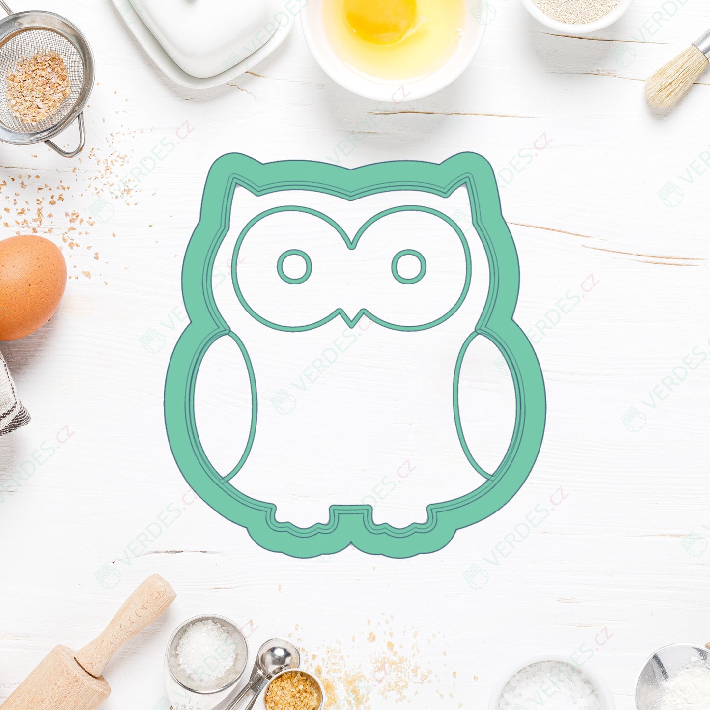 Owl cookie cutter