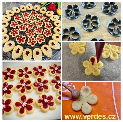 Cookie cutter - Linz sweets - Flower 11 simple flower