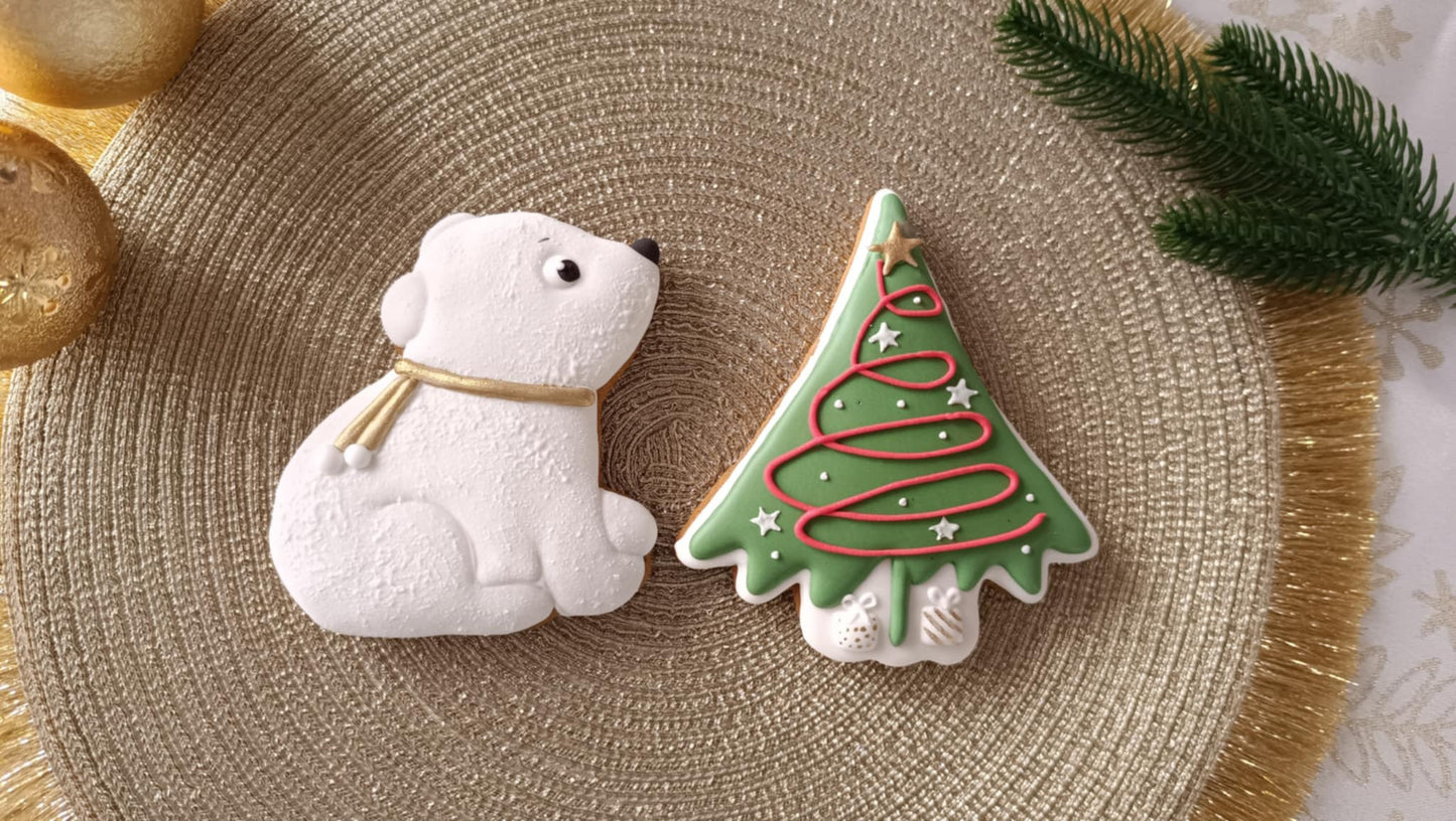 Snow Bear cookie cutter