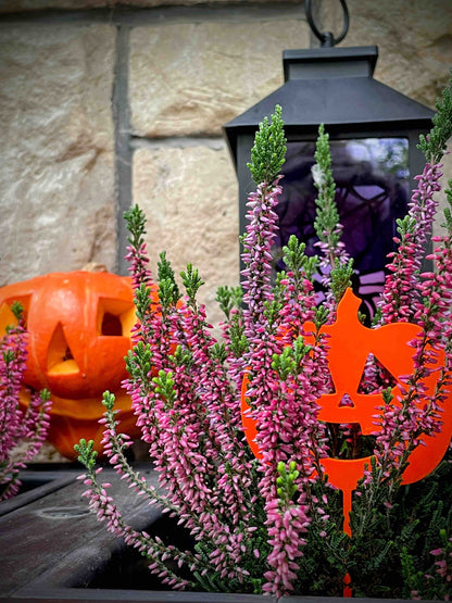 Punch in a flower pot - Pumpkins Halloween