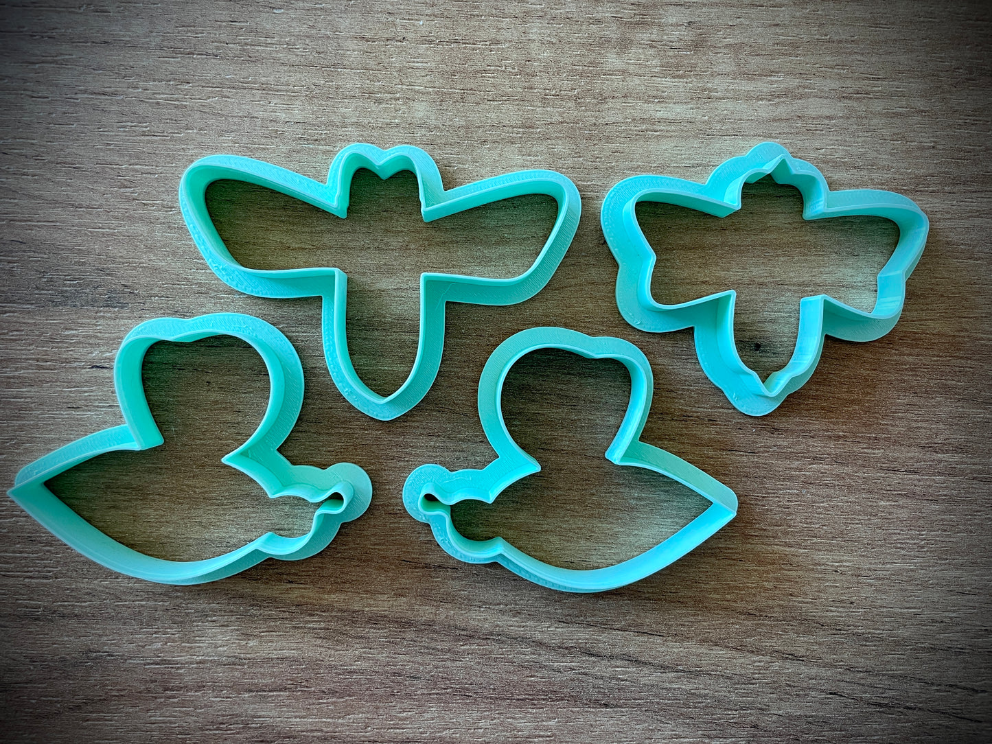 One-winged bee cookie cutter