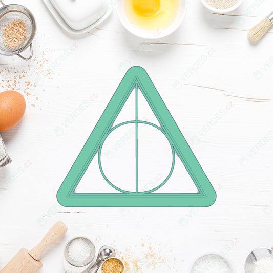 Deathly Hallows cookie cutter