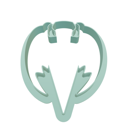 Vampire potion outline cookie cutter