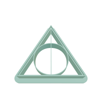 Deathly Hallows cookie cutter