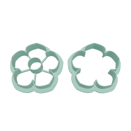 Linzer cookie cutter - Flower 2