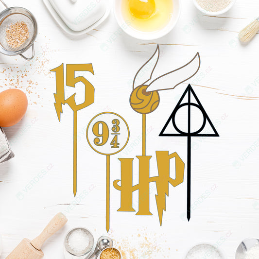 Cake stand - Harry Potter - HP logo